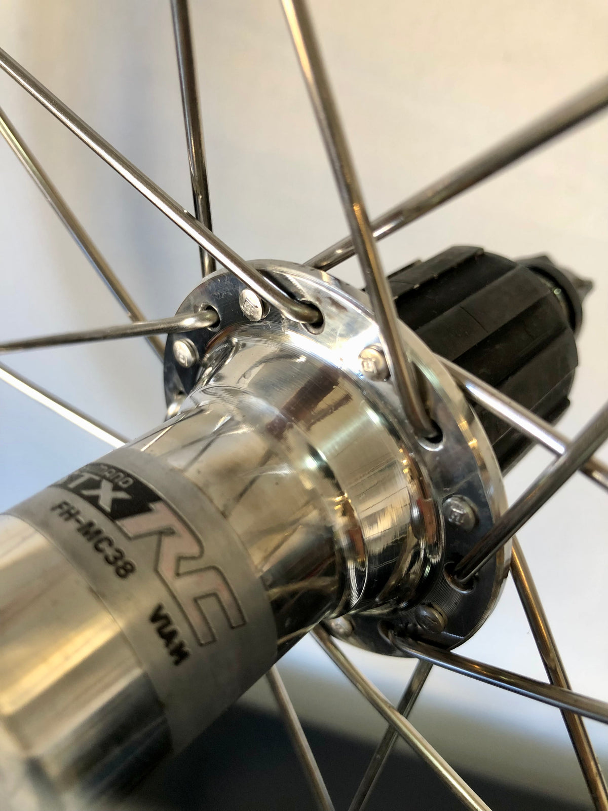 Ruote MTB 26" con mozzi Shimano STX RC e cerchi RITCHEY Rock SCX. Anni '90