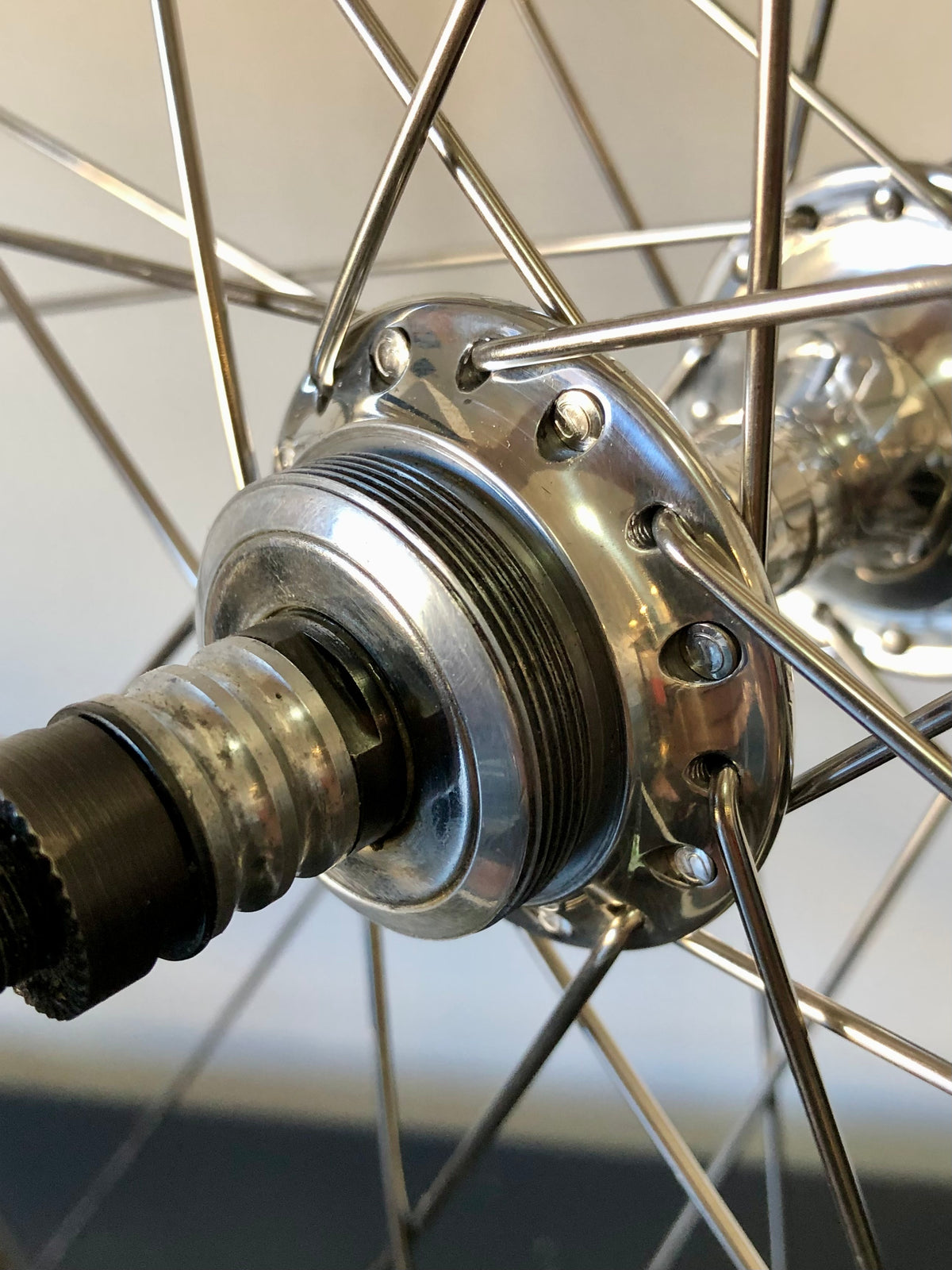 Ruote da corsa Campagnolo C-Record, Ambrosio Montreal. Per tubolare.