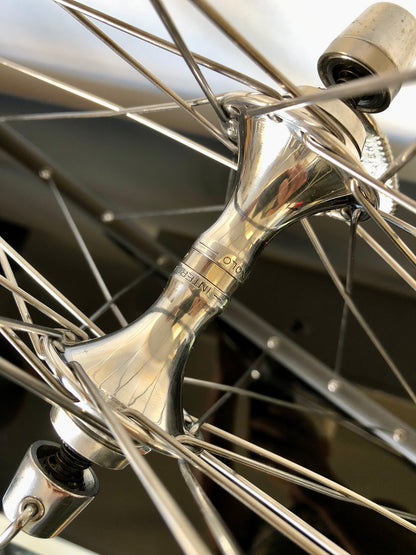 Ruote da corsa Campagnolo C-Record, Ambrosio Montreal. Per tubolare.
