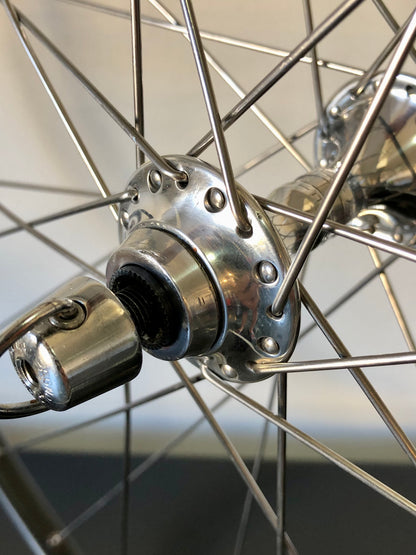 Ruote da corsa Campagnolo C-Record, Ambrosio Montreal. Per tubolare.