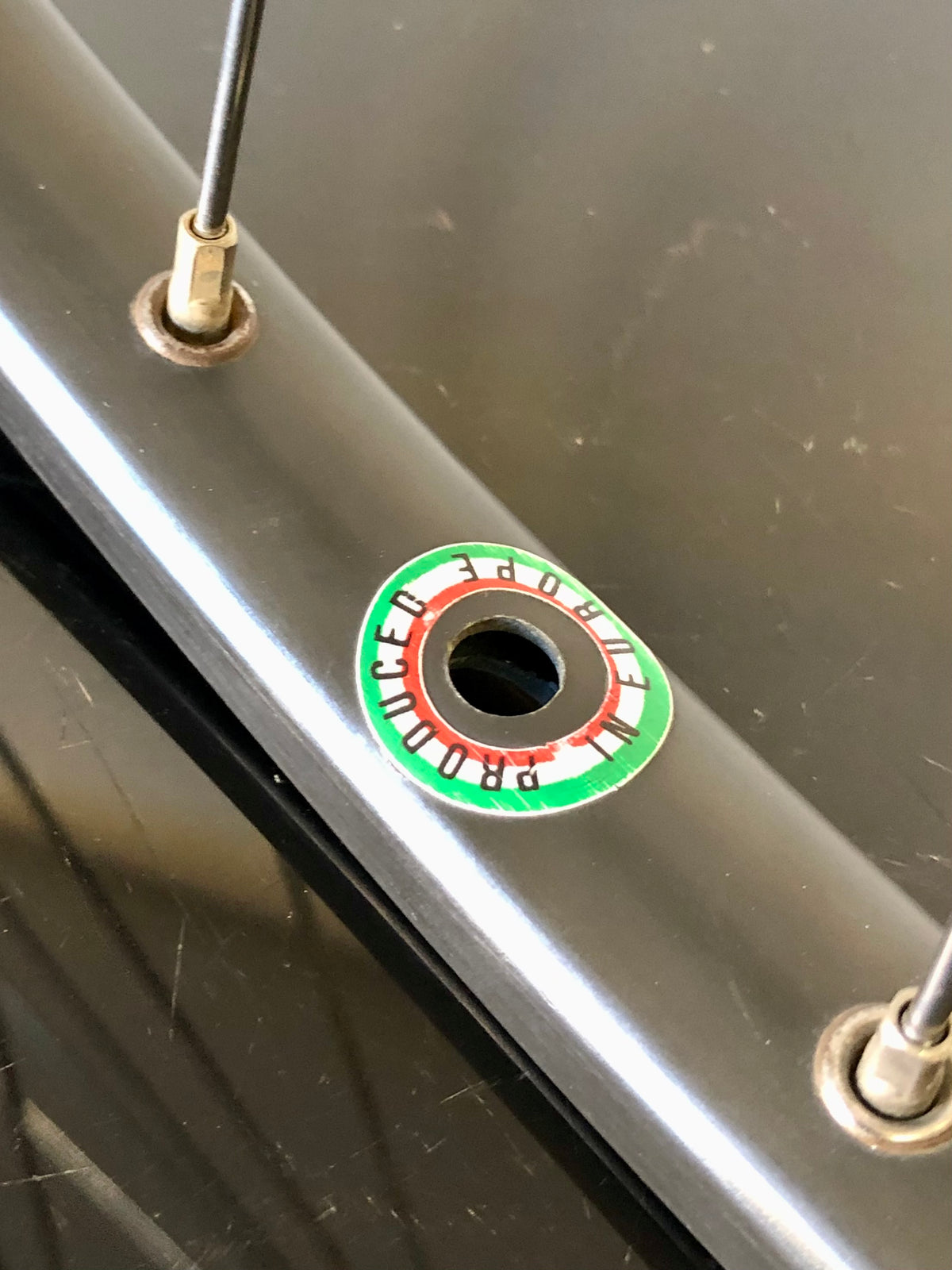 Ruote da corsa Campagnolo C-Record, Ambrosio Montreal. Per tubolare.