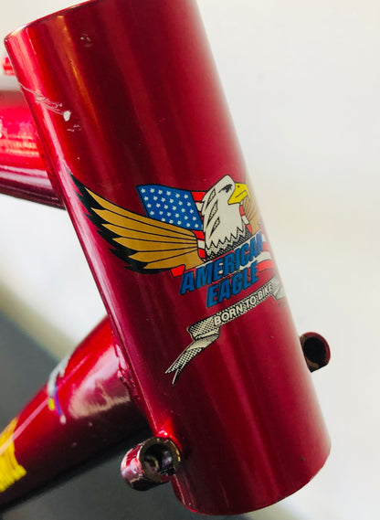 Telaio MTB 26" American Eagle Snow Mount. Taglia S 16". Tubi in acciaio Tange