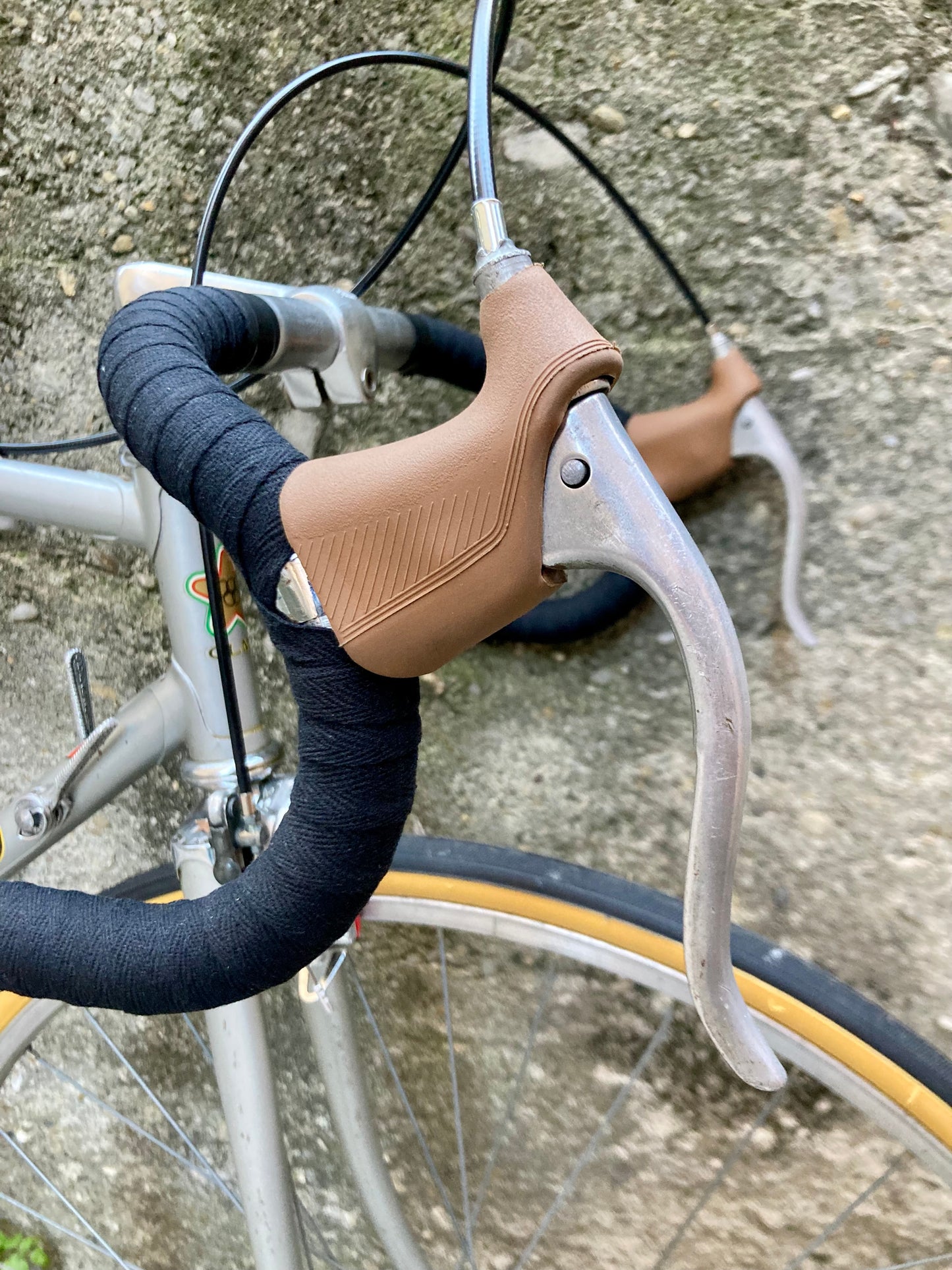 Bicicletta Olmo del '78. Tg. 54. Telaio Columbus, montaggio Campagnolo, Ofmega.