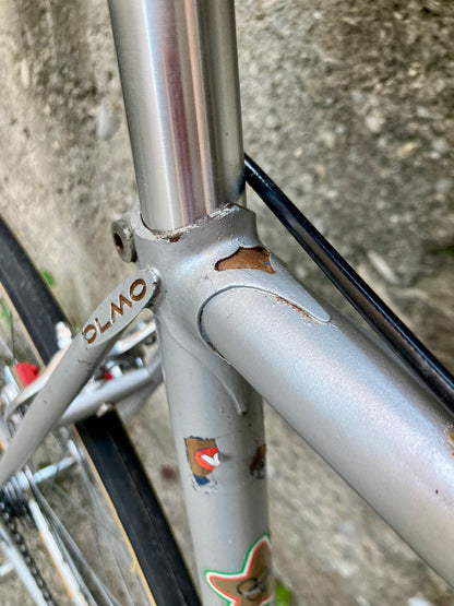 Bicicletta Olmo del '78. Tg. 54. Telaio Columbus, montaggio Campagnolo, Ofmega.