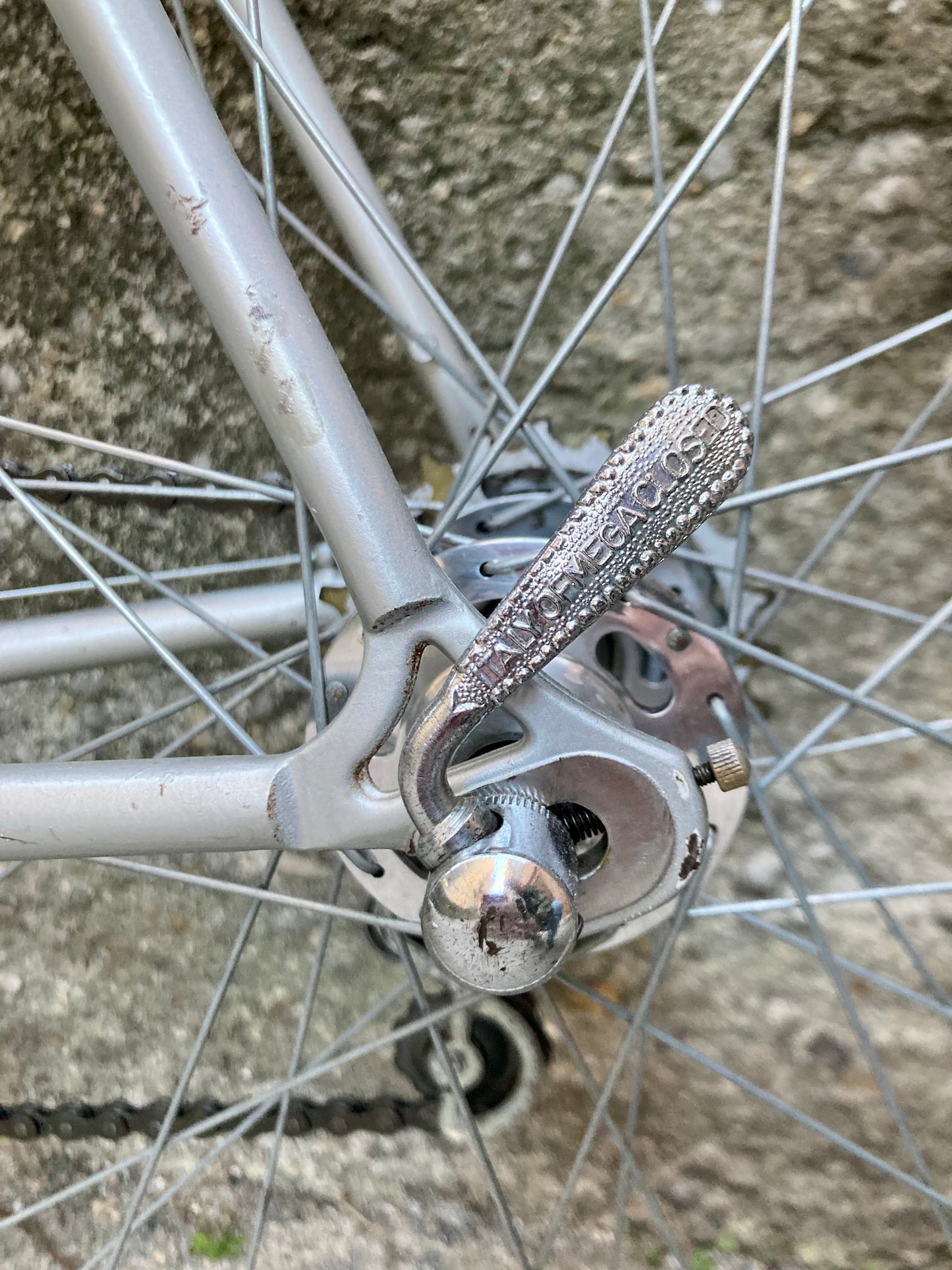 Bicicletta Olmo del '78. Tg. 54. Telaio Columbus, montaggio Campagnolo, Ofmega.