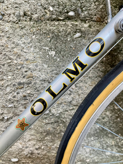 Bicicletta Olmo del '78. Tg. 54. Telaio Columbus, montaggio Campagnolo, Ofmega.