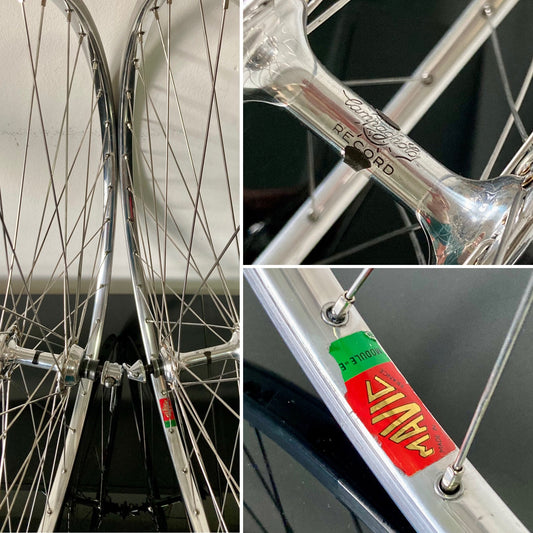 Ruote Campagnolo Record, Mavic Module E2. 700c copertoncino.
