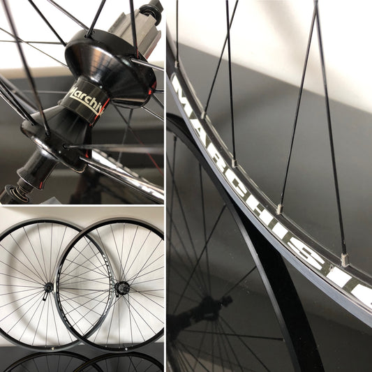 Ruote bici corsa Marchisio Pitagora. Per Campagnolo 9-10-11v. Copertoncino.