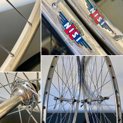 Ruote bici corsa Ofmega Gran Premio, cerchi Nisi. Per tubolare