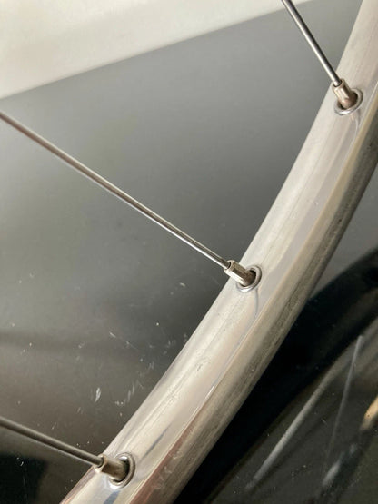 Ruote Campagnolo Record, cerchi Fiamme per tubolari. 700c