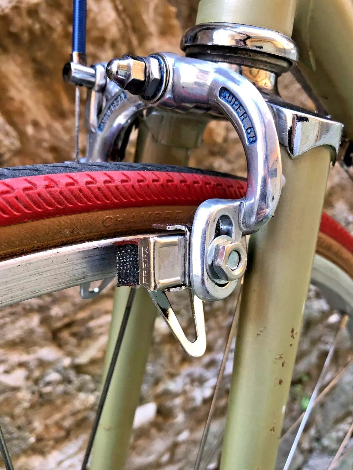 Bicicletta da corsa vintage Berma, taglia 51, Campagnolo.