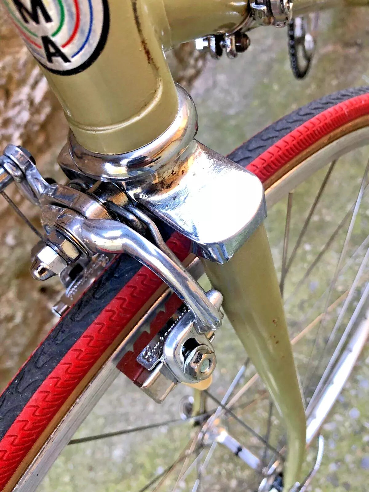 Bicicletta da corsa vintage Berma, taglia 51, Campagnolo.