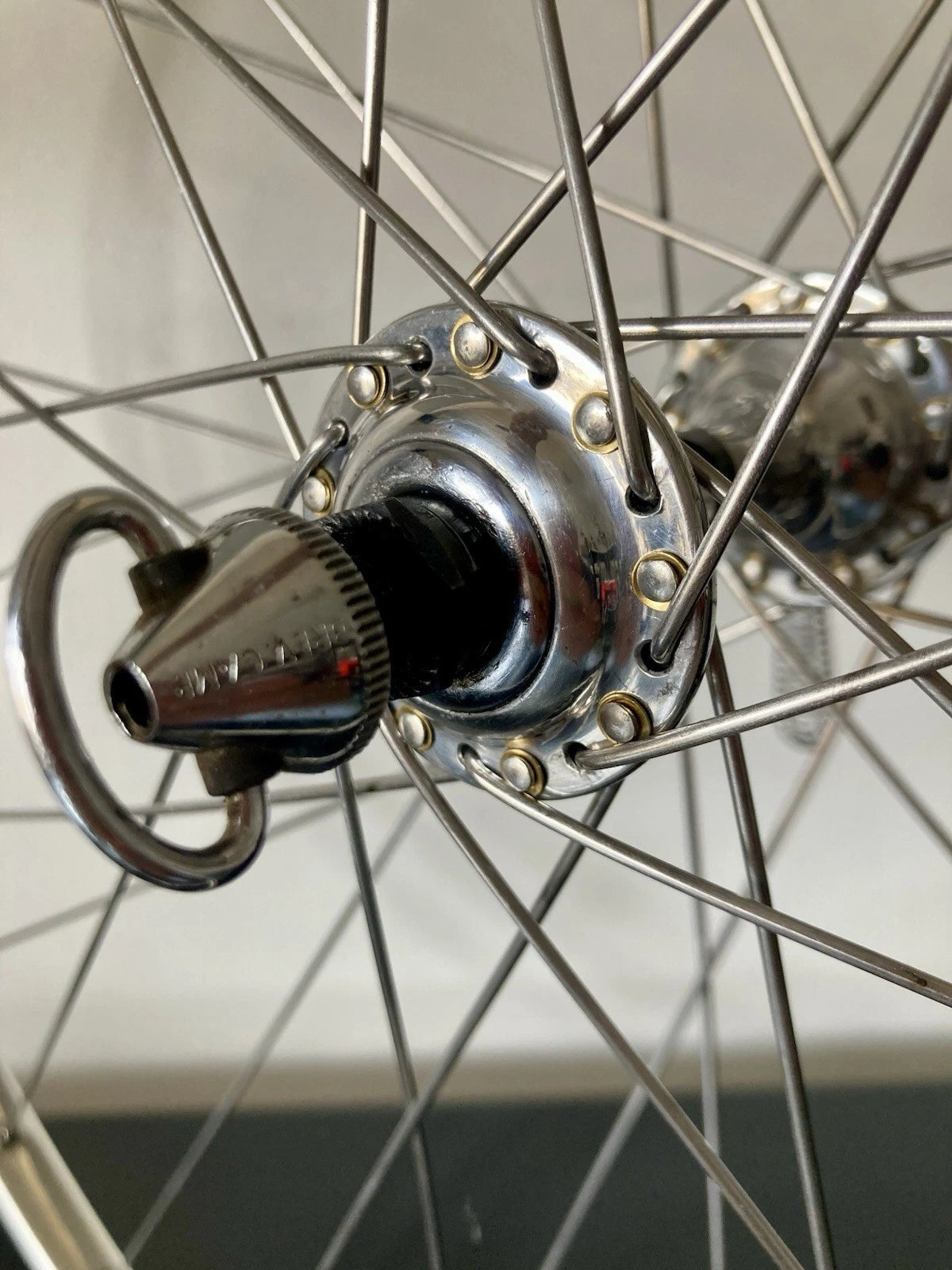 Ruote Campagnolo Record, cerchi Fiamme per tubolari. 700c