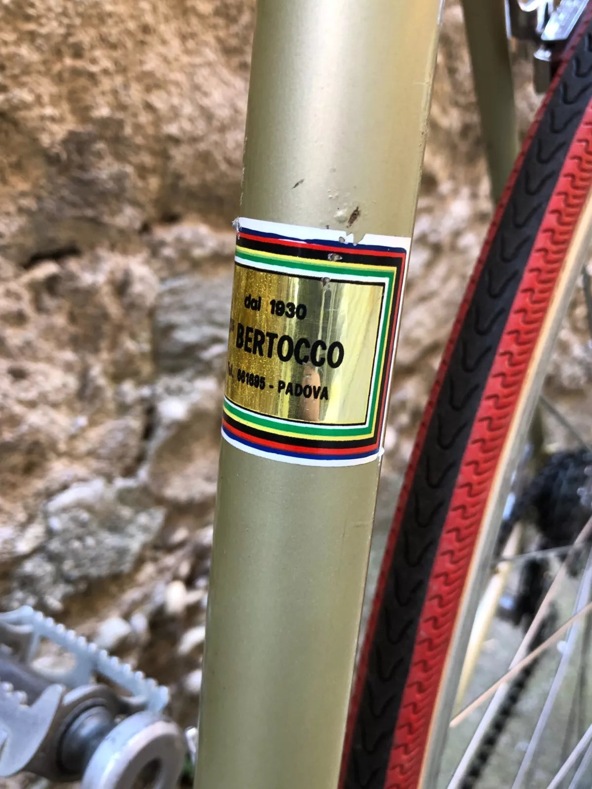 Bicicletta da corsa vintage Berma, taglia 51, Campagnolo.