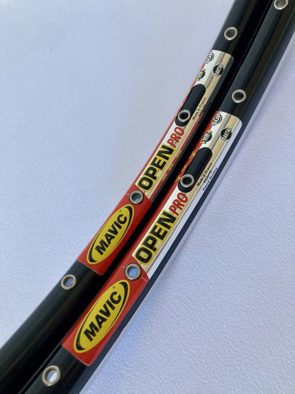 Coppia cerchi corsa Mavic Open Pro SUP. 700c. Made in France
