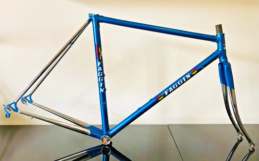 Telaio Faggin Super Professional. Taglia 51. Acciaio Columbus SLX