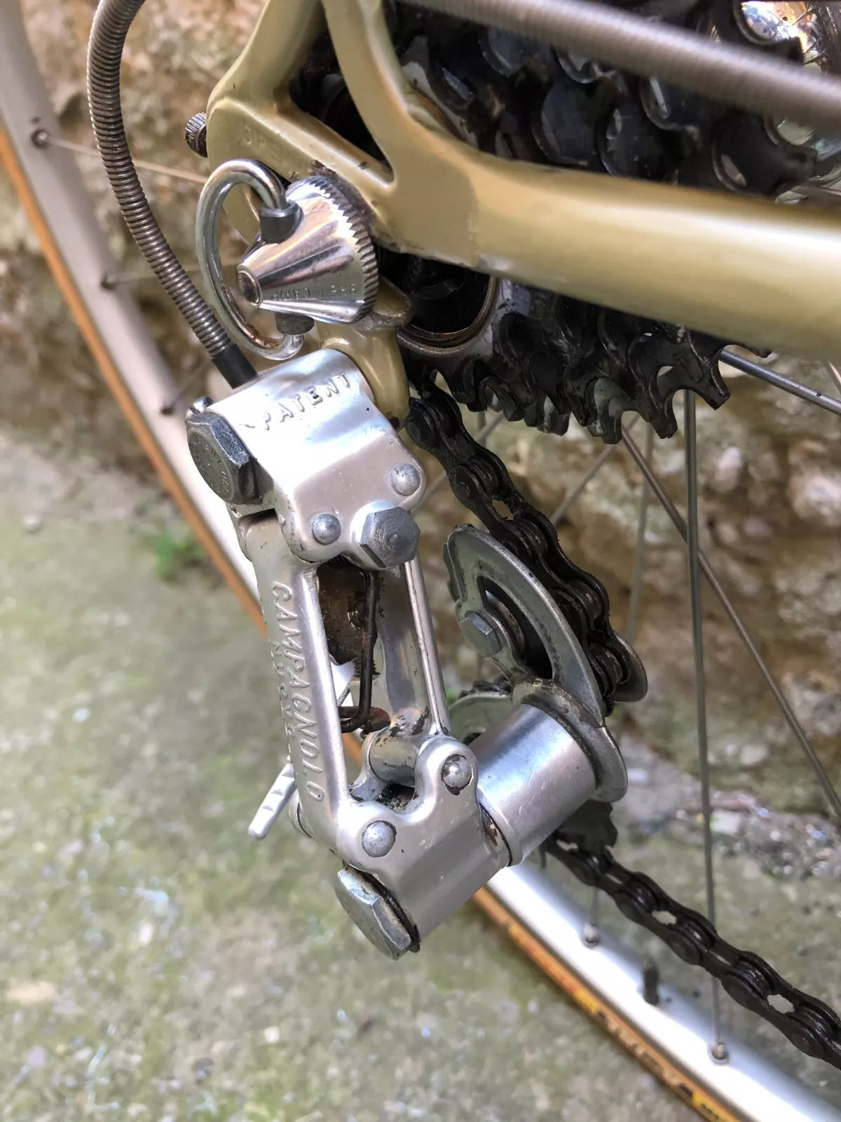 Bicicletta da corsa vintage Berma, taglia 51, Campagnolo.