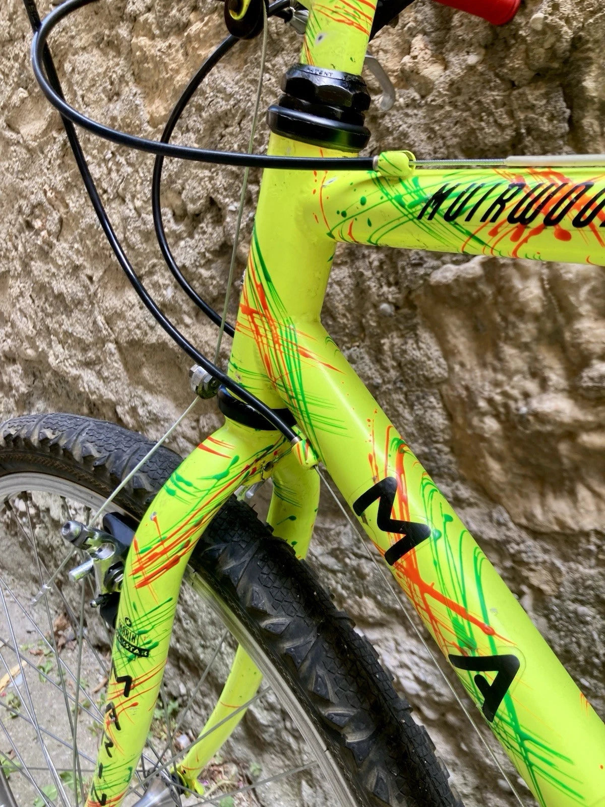 Marin Muirwoods del 1991. Tg. S/M. Tubazioni telaio Tange MTB