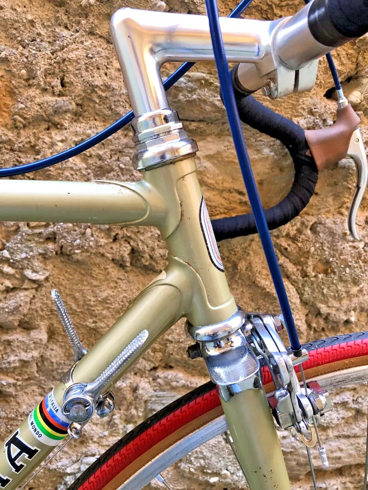 Bicicletta da corsa vintage Berma, taglia 51, Campagnolo.