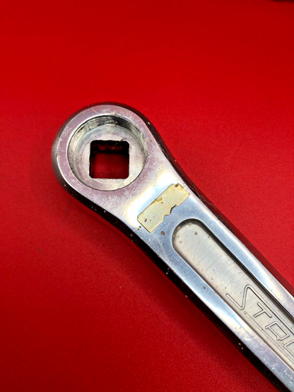Guarnitura Stronglight 105 ter. 170mm, 52/42. Filettatura pedali francese.