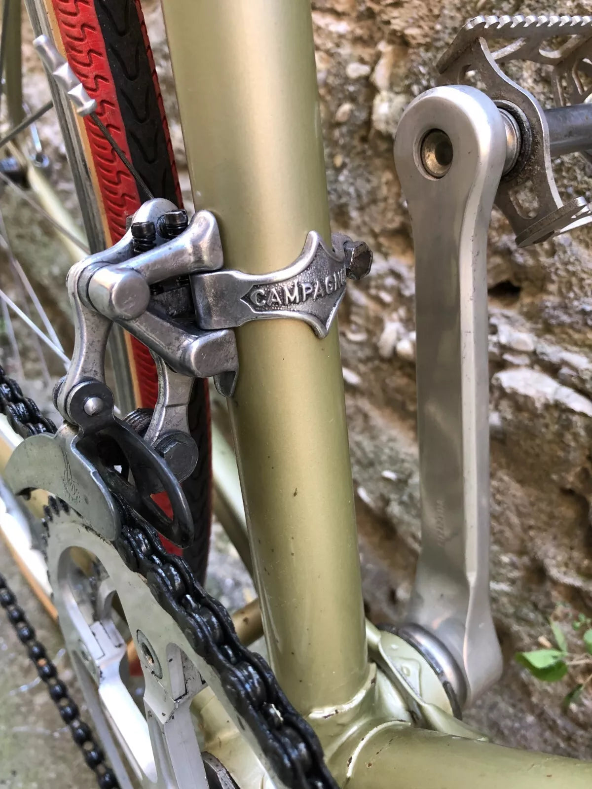 Bicicletta da corsa vintage Berma, taglia 51, Campagnolo.