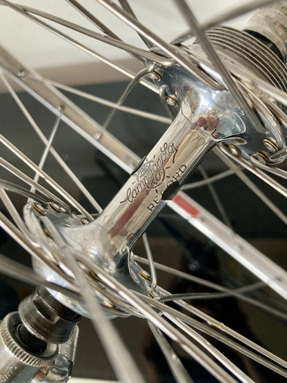 Ruote Campagnolo Record, cerchi Fiamme per tubolari. 700c
