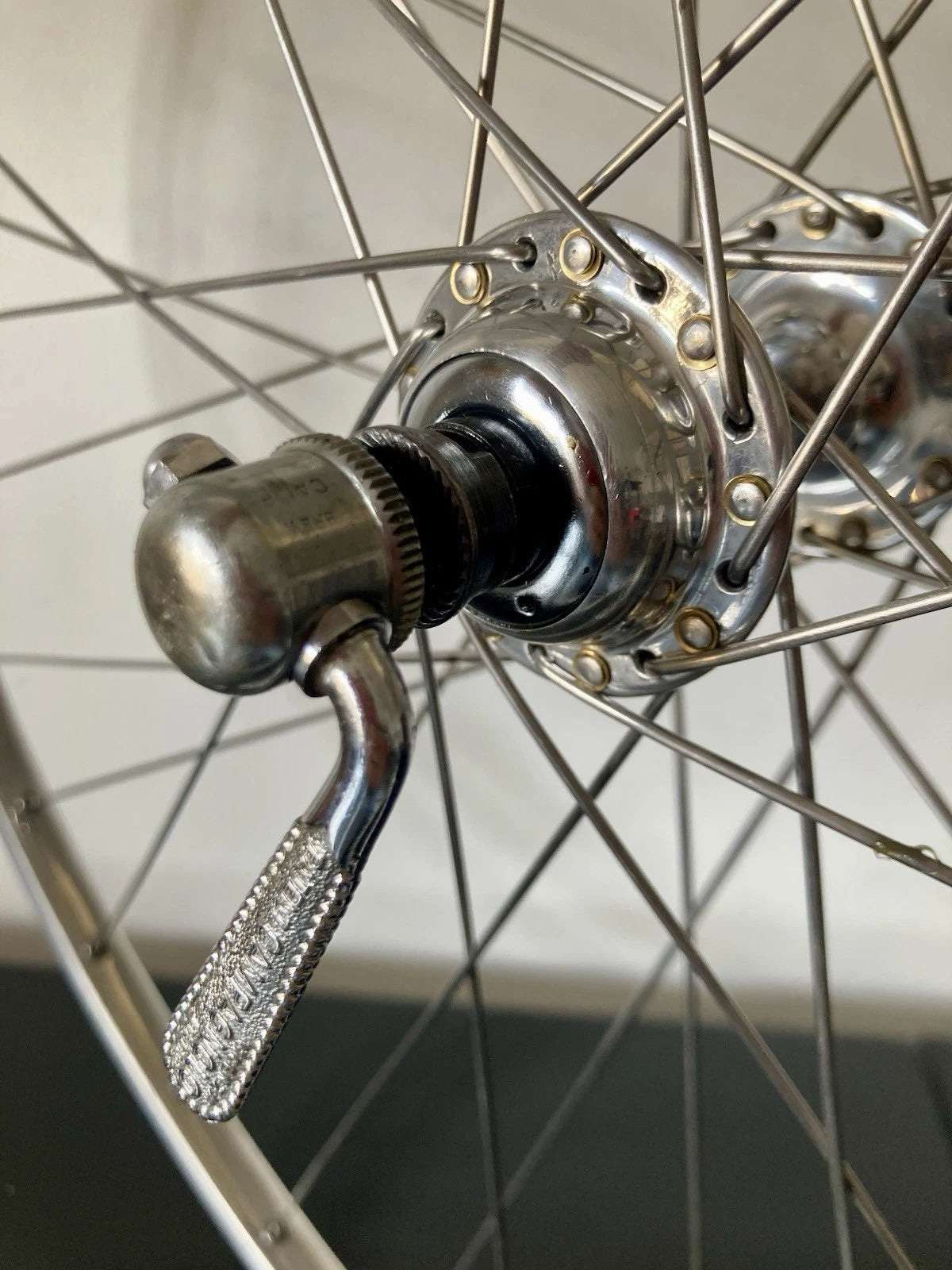 Ruote Campagnolo Record, cerchi Fiamme per tubolari. 700c