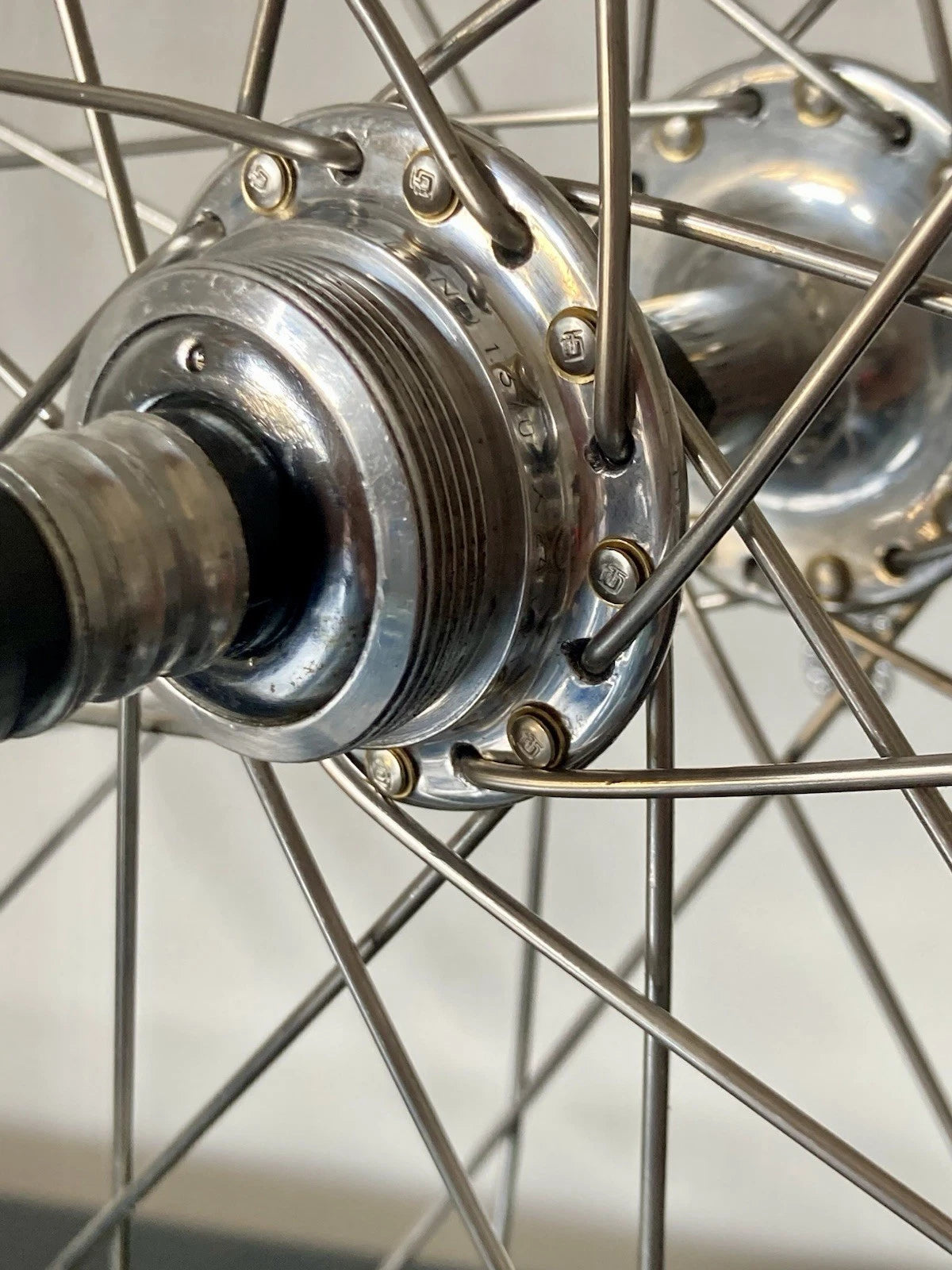 Ruote Campagnolo Record, cerchi Fiamme per tubolari. 700c