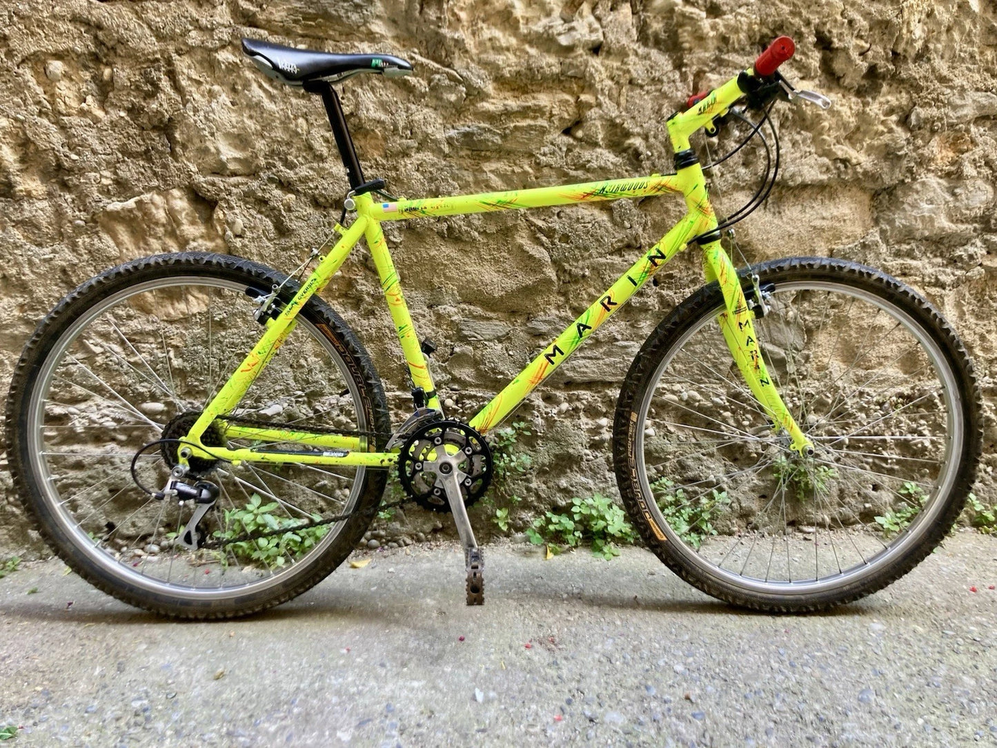 Marin Muirwoods del 1991. Tg. S/M. Tubazioni telaio Tange MTB