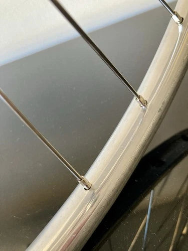 Ruote Campagnolo Record - Nisi tubolare. Mozzi a flangia alta "No Record".