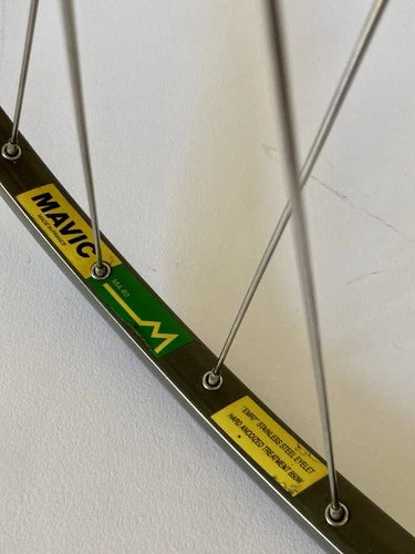 Ruote corsa Campagnolo Record Mavic MA40 per copertoncino