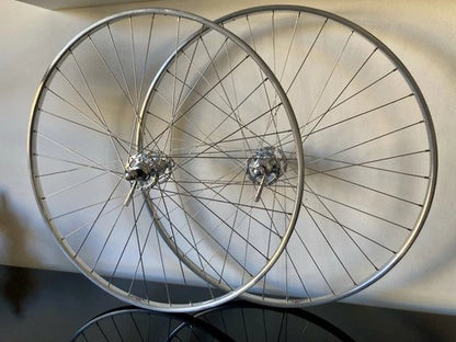 Ruote Campagnolo Record - Nisi tubolare. Mozzi a flangia alta "No Record".