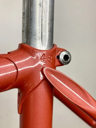 Kit telaio In acciaio Boeris, taglia 48. Verniciatura nuova.