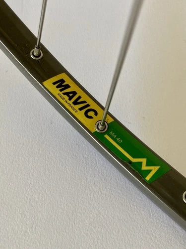 Ruote corsa Campagnolo Record Mavic MA40 per copertoncino