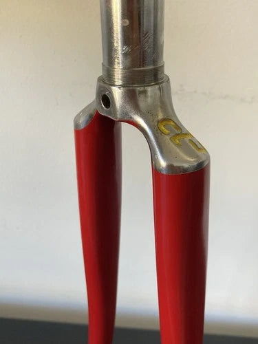 Forcella corsa in acciaio, diametro 1". 700c