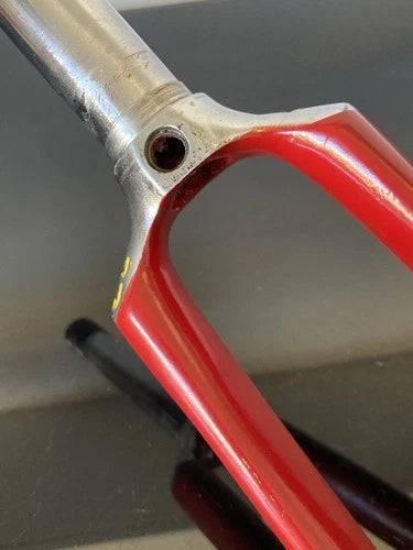Forcella corsa in acciaio, diametro 1". 700c