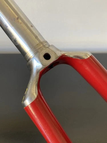 Forcella corsa in acciaio, diametro 1". 700c