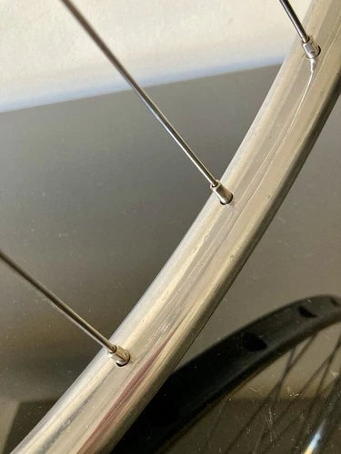 Ruote Campagnolo Record - Nisi tubolare. Mozzi a flangia alta "No Record".