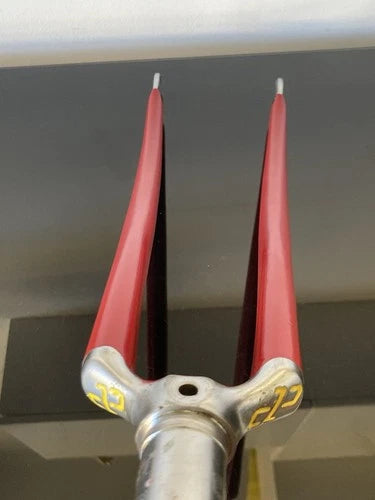 Forcella corsa in acciaio, diametro 1". 700c